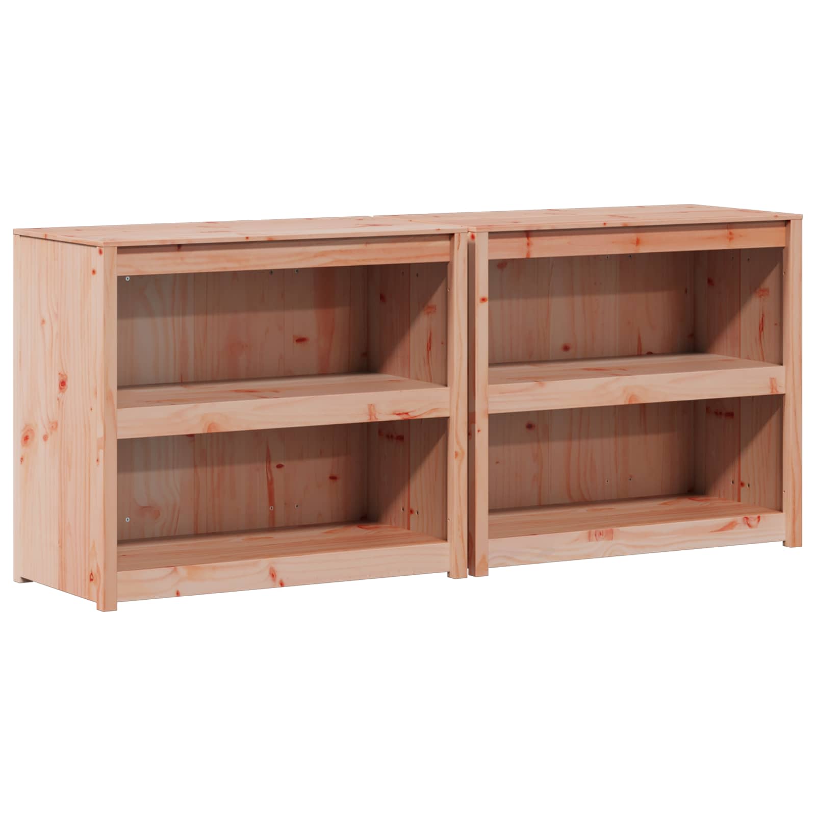 Meuble de cuisine d'extérieur MEPPEL 2 pc Douglas Naturel - XIOS