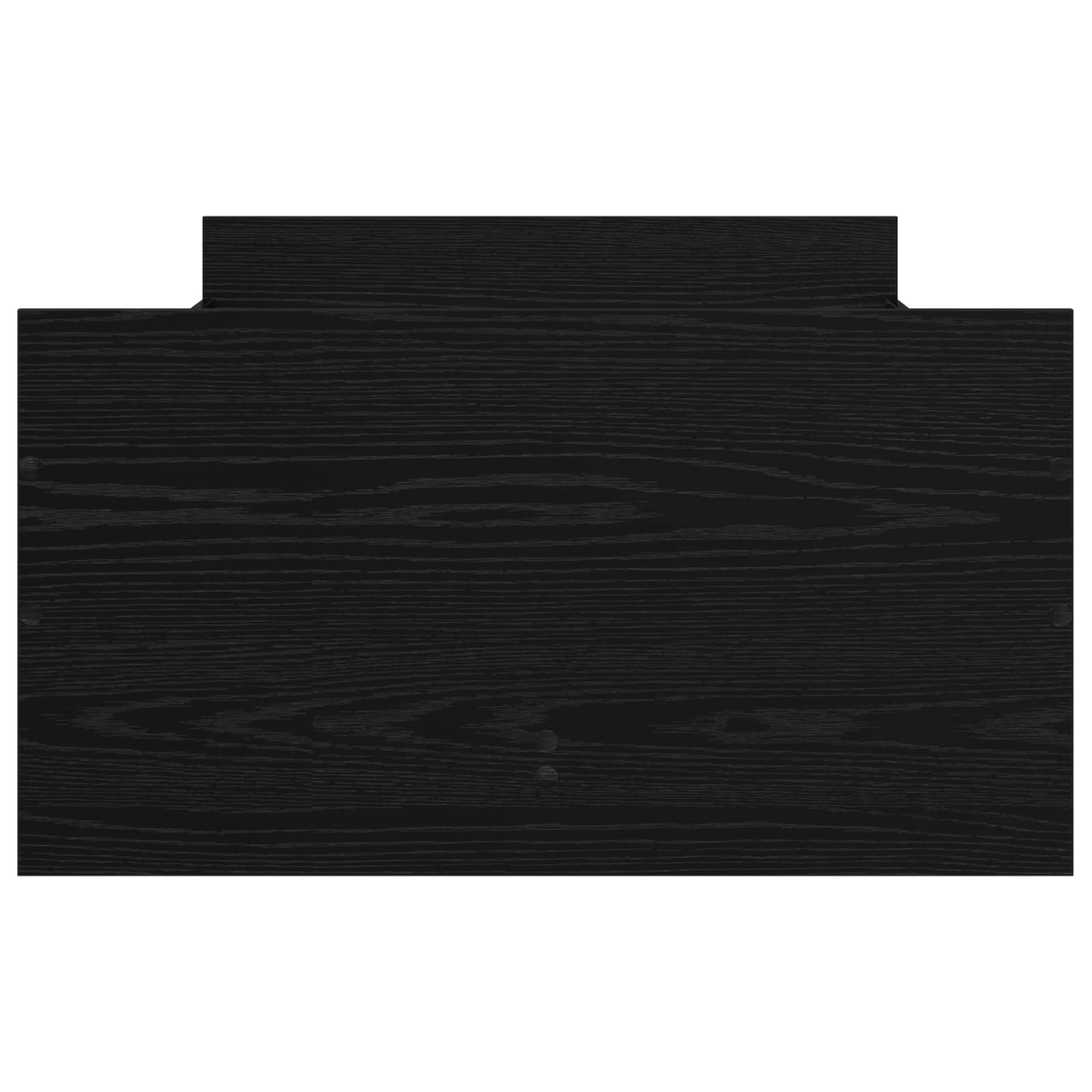 Cadre de lit Chêne noir 100 x 200 cm Bois d'ingénierie - XIOS