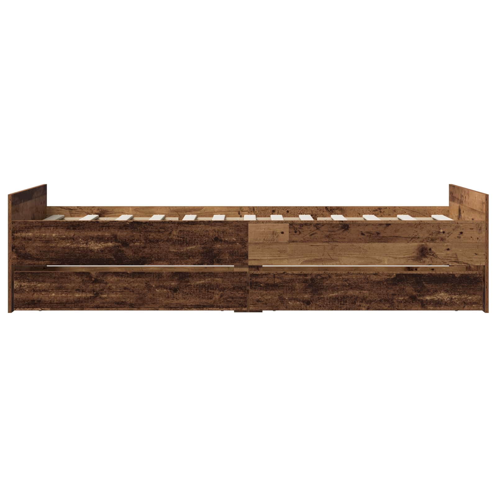 Cadre de lit Bois ancien 90 x 200 cm Bois d'ingénierie