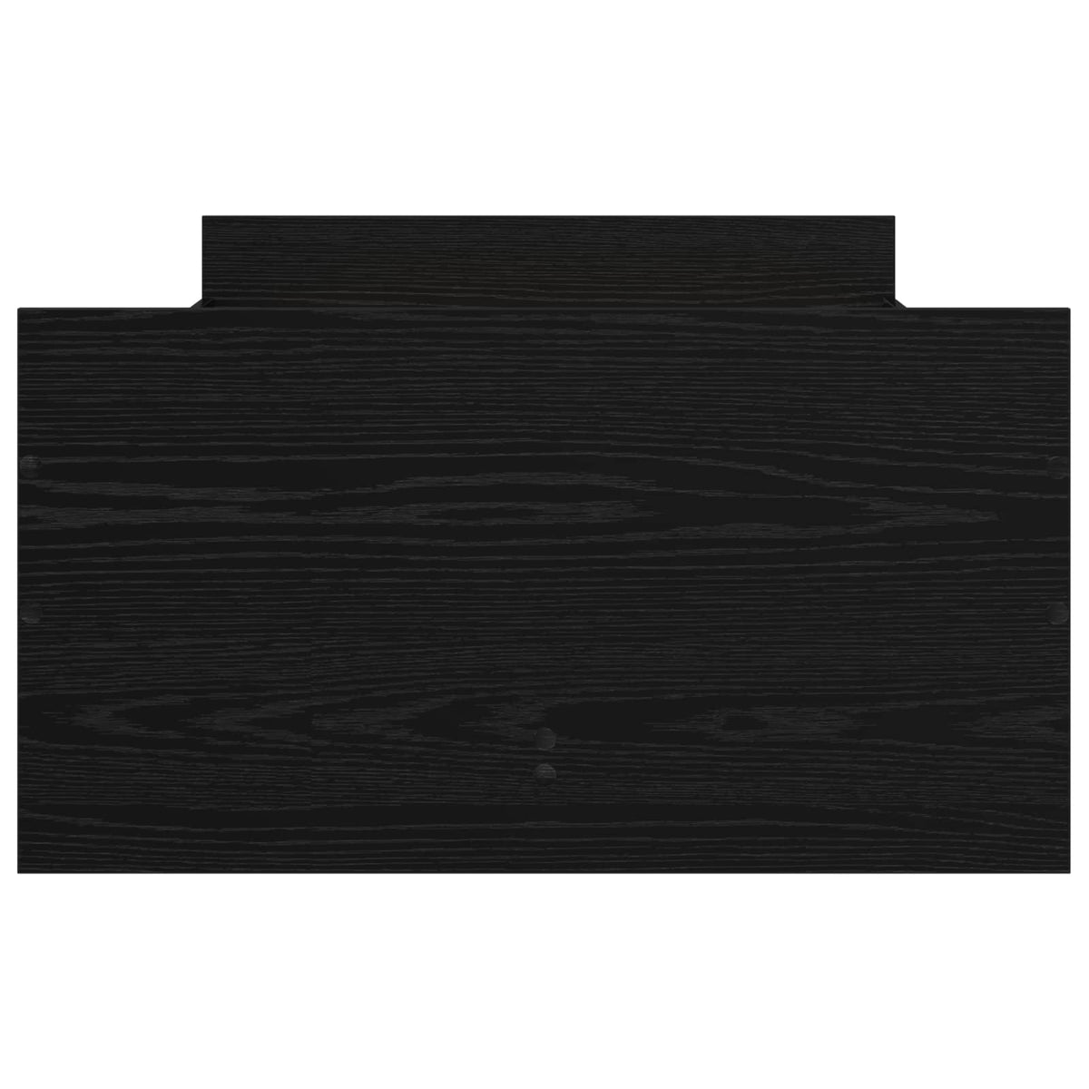 Cadre de lit Chêne noir 90 x 200 cm Bois d'ingénierie