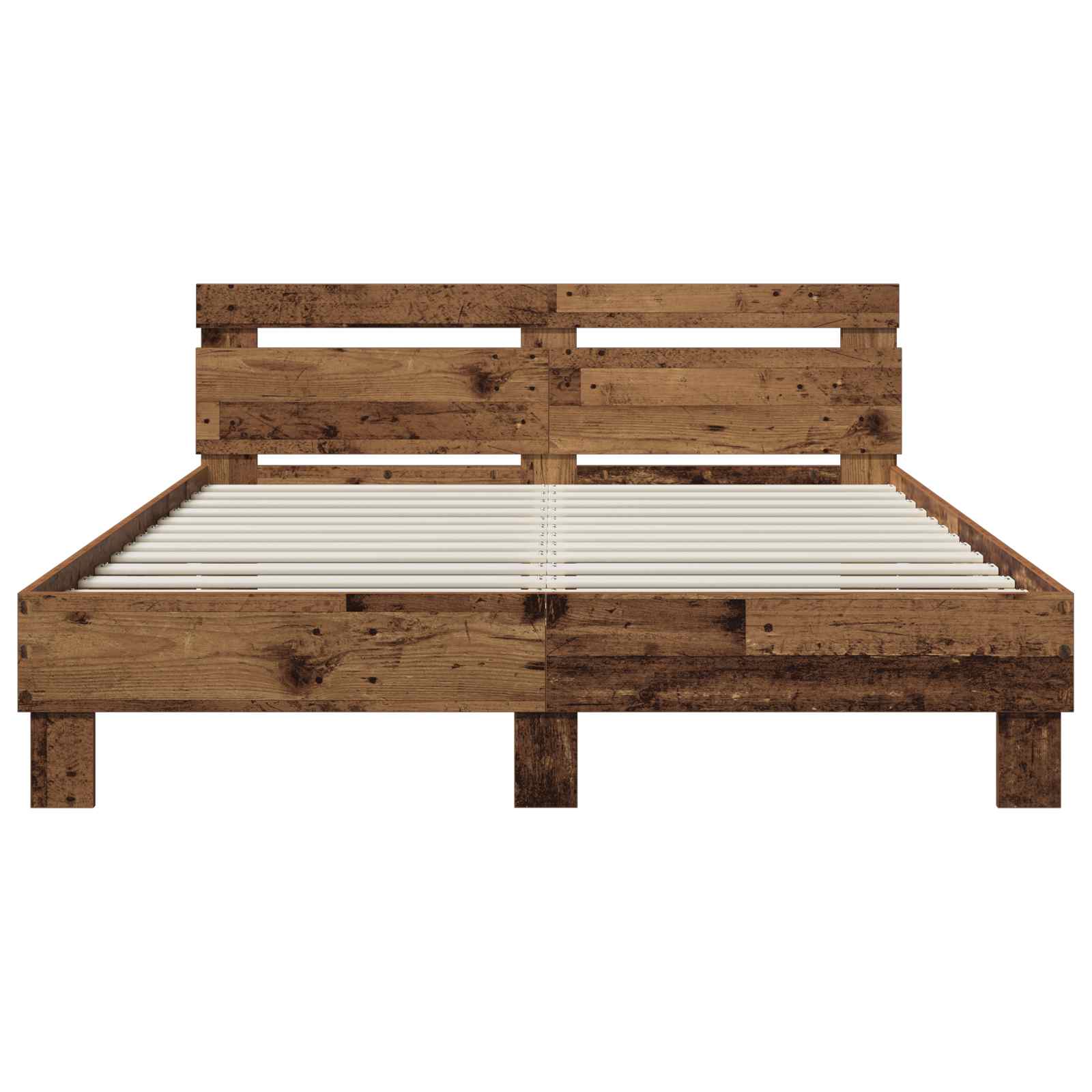 Cadre de lit Bois ancien 120 x 190 cm Bois d'ingénierie