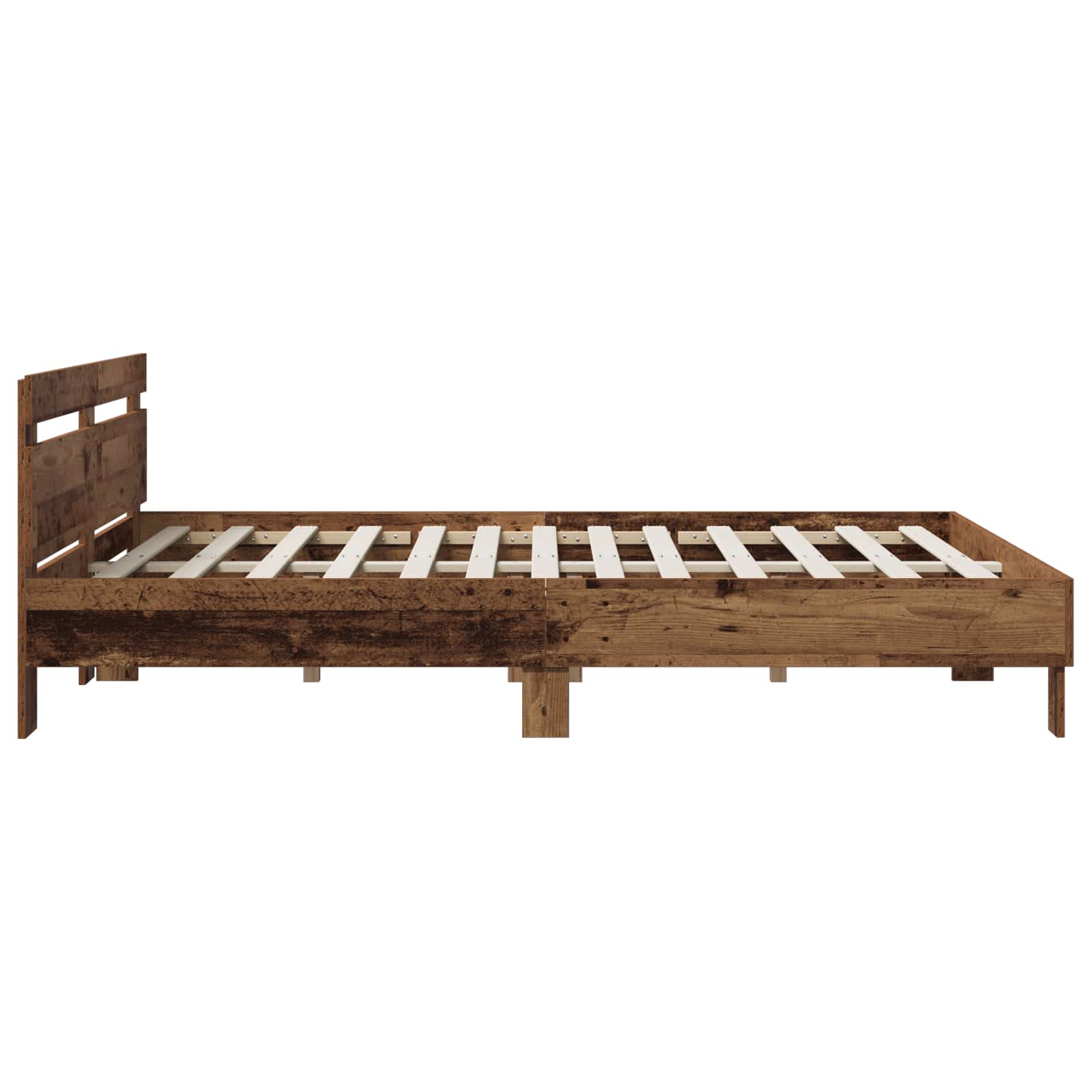 Cadre de lit Bois ancien 120 x 190 cm Bois d'ingénierie