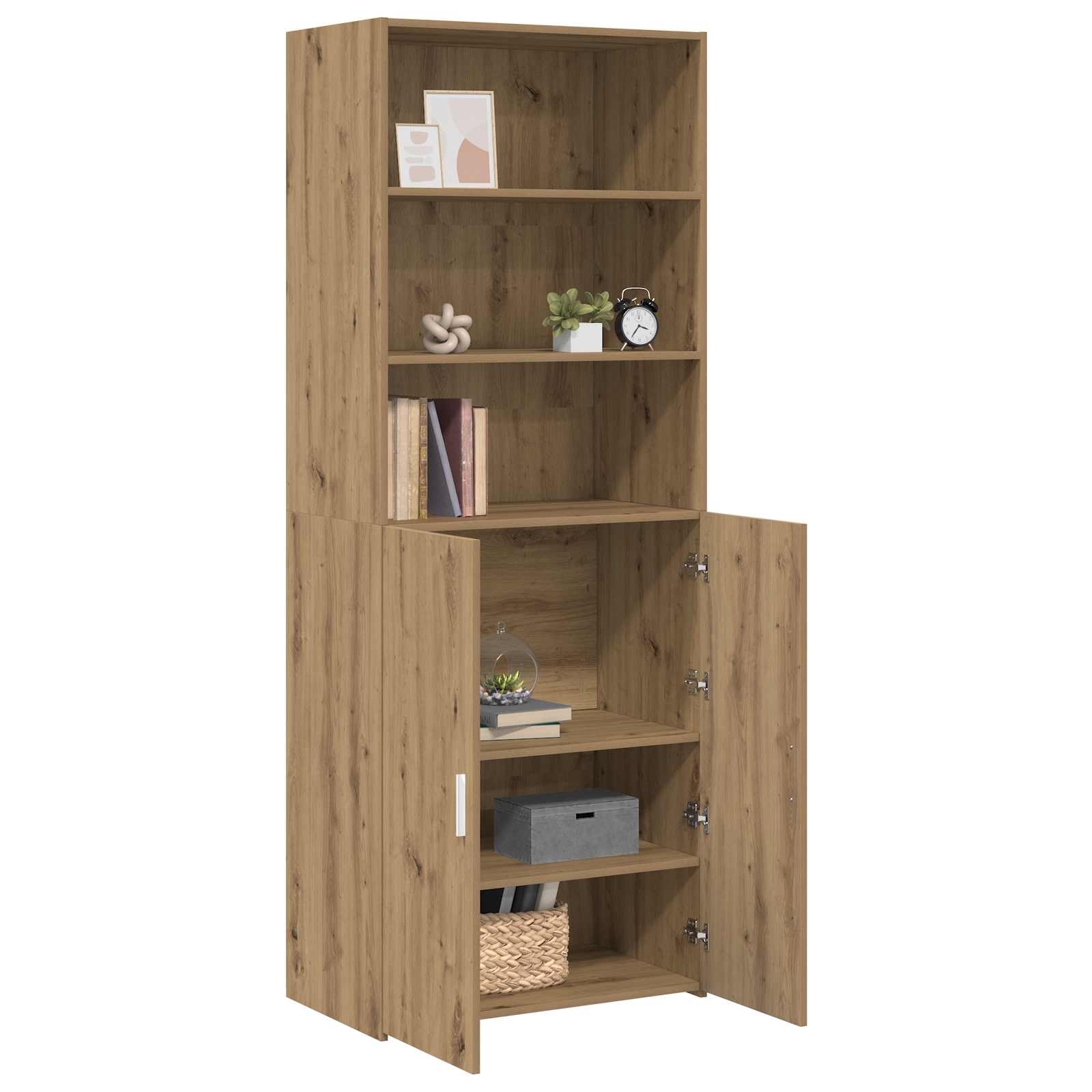 Haut Armoire Chêne artisanal 70 x 42,5 x 185 cm