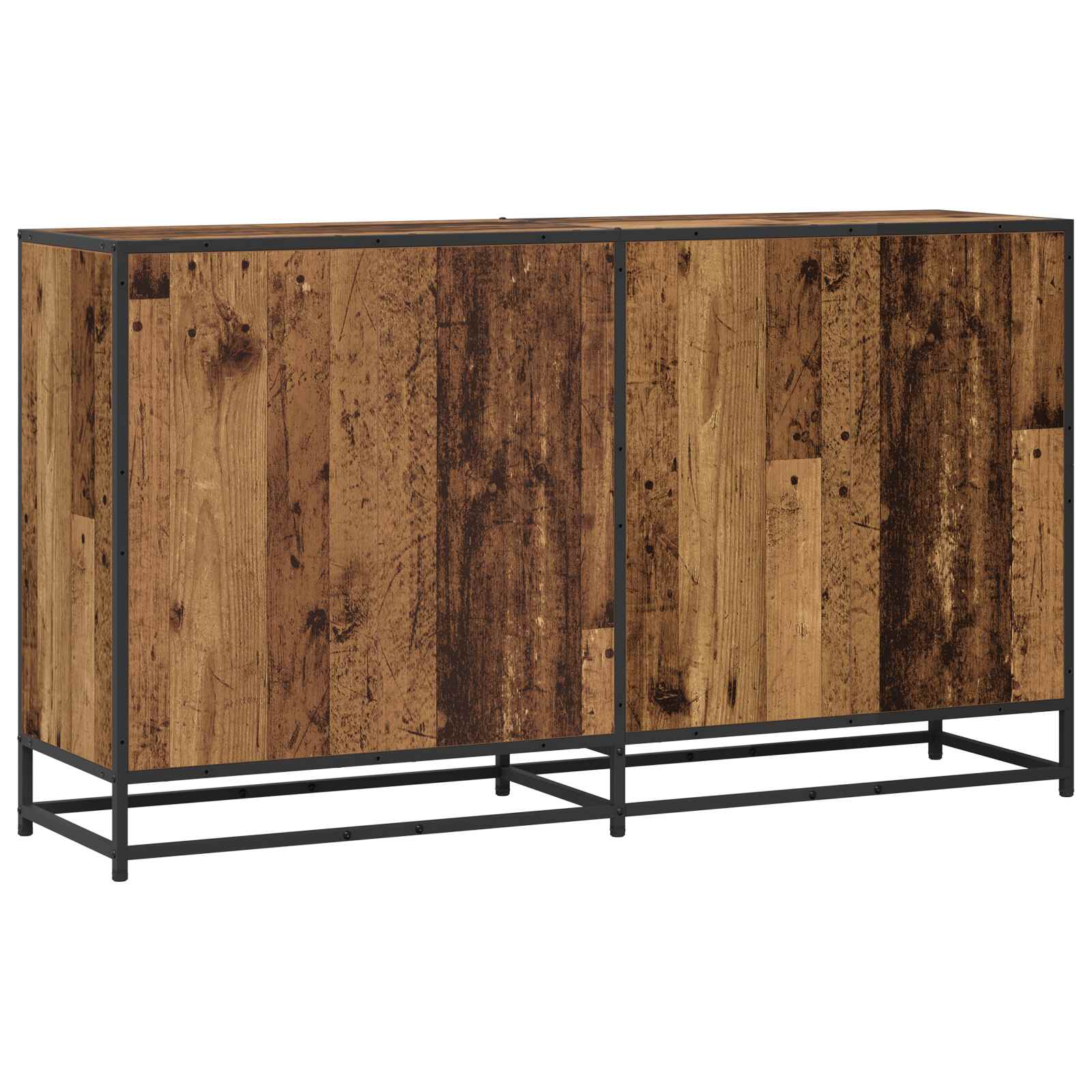 Buffet Bois ancien 134 x 35 x 76 cm Bois d'ingénierie
