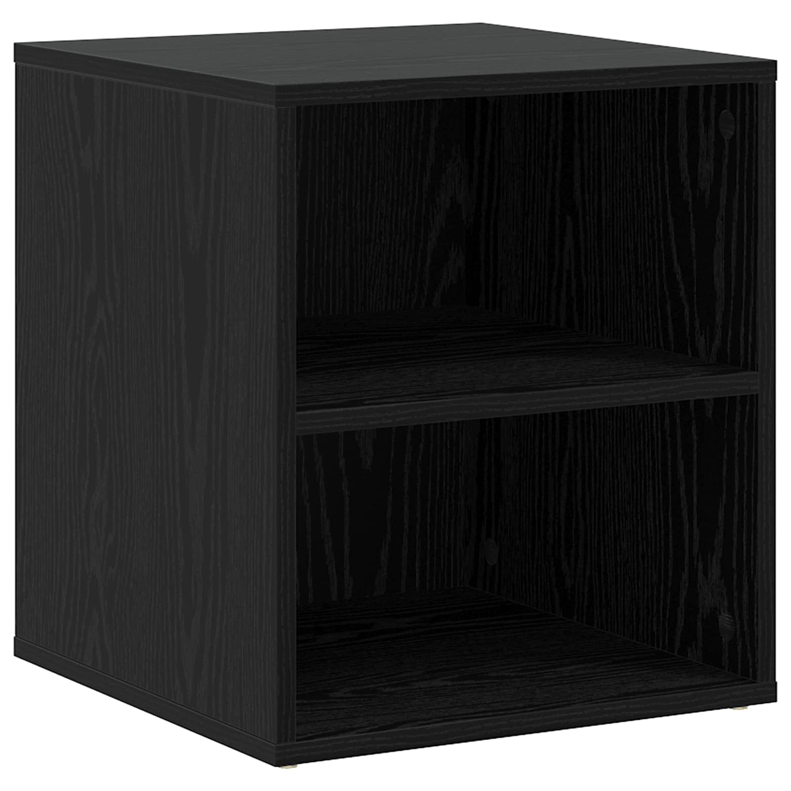Meuble d'angle Chêne noir 200 x 40 x 45 cm Bois d'ingénierie