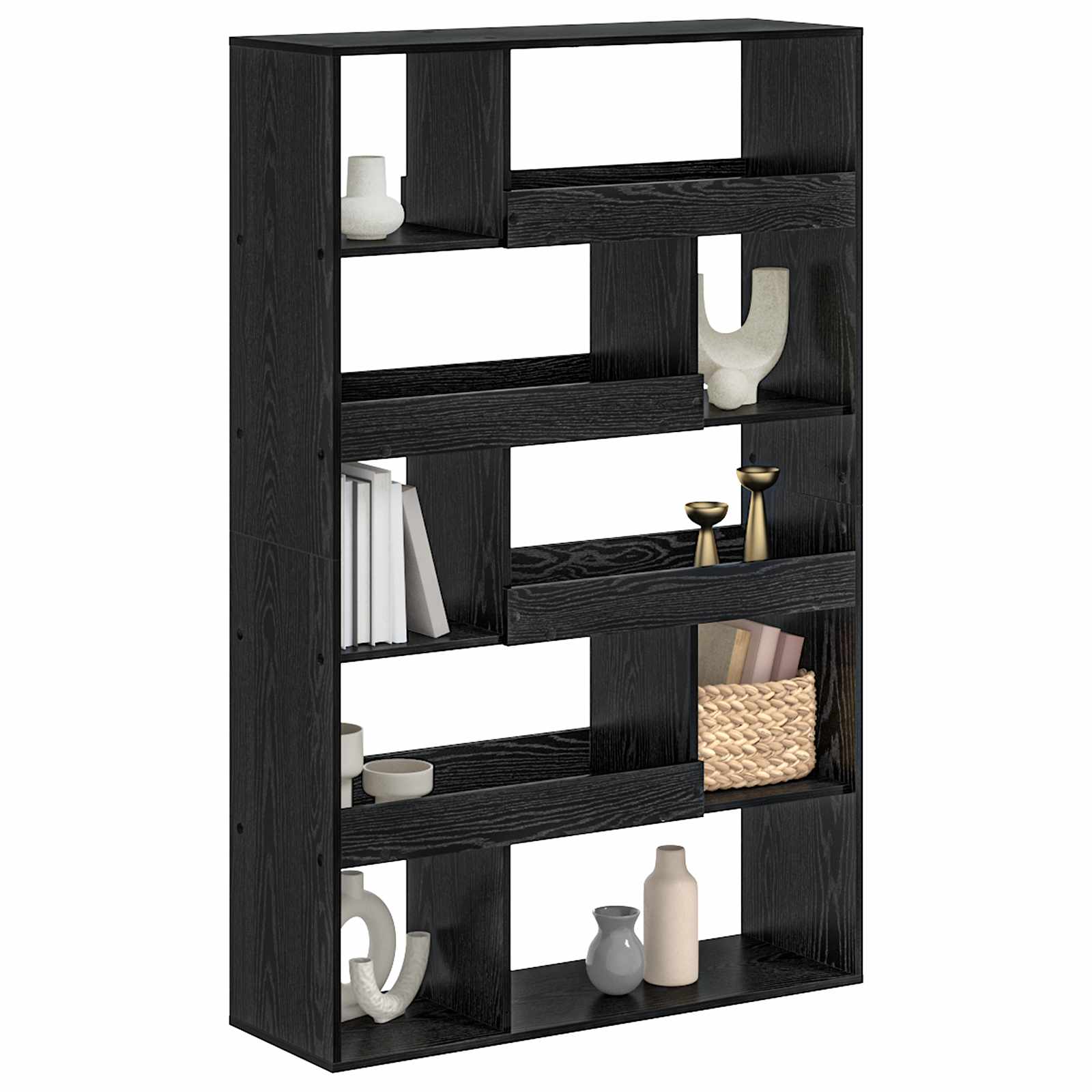 Étagère à livres Chêne noir 100 x 33 x 156,5 cm