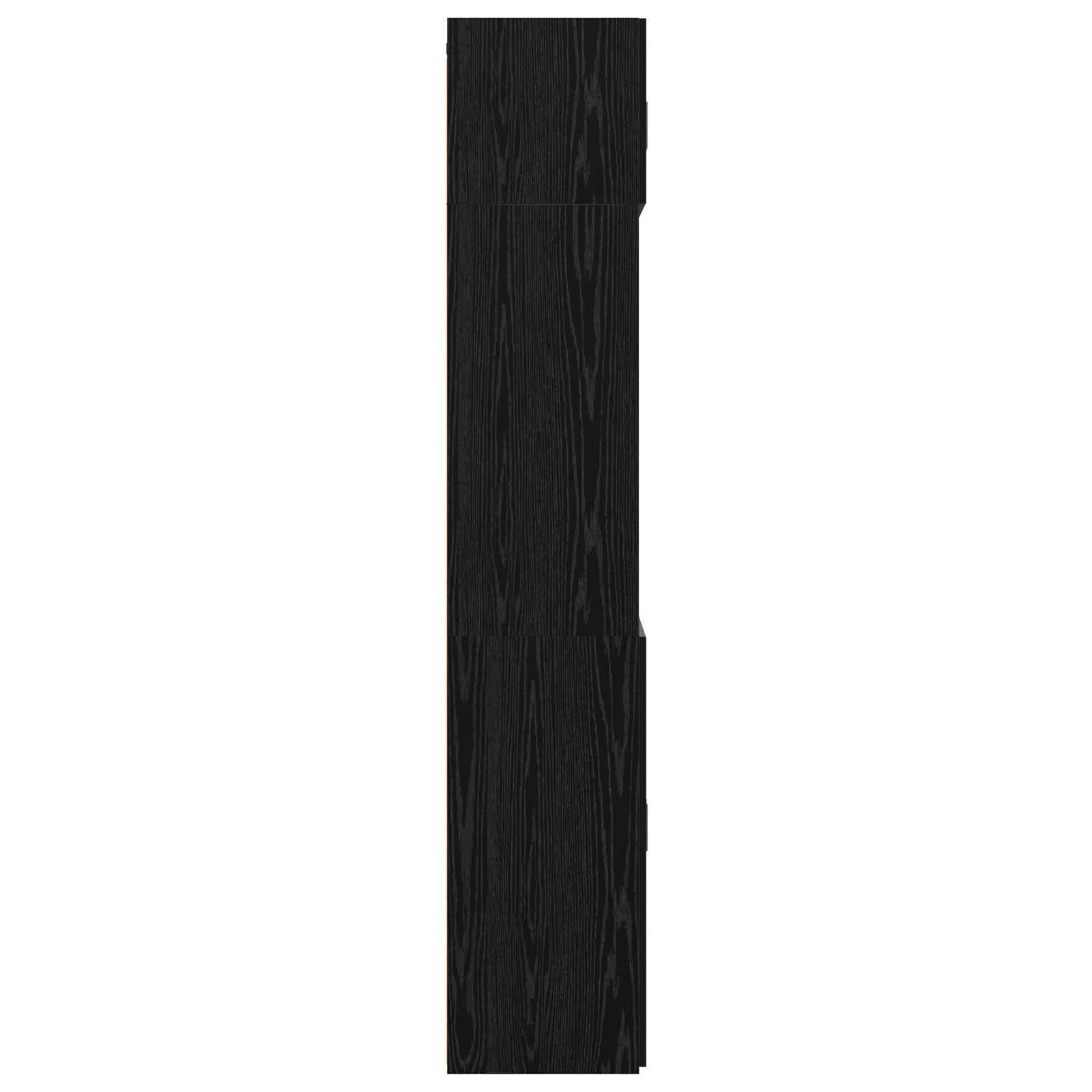Cabinet de rangement avec étagères Chêne noir Bois d'ingénierie - XIOS