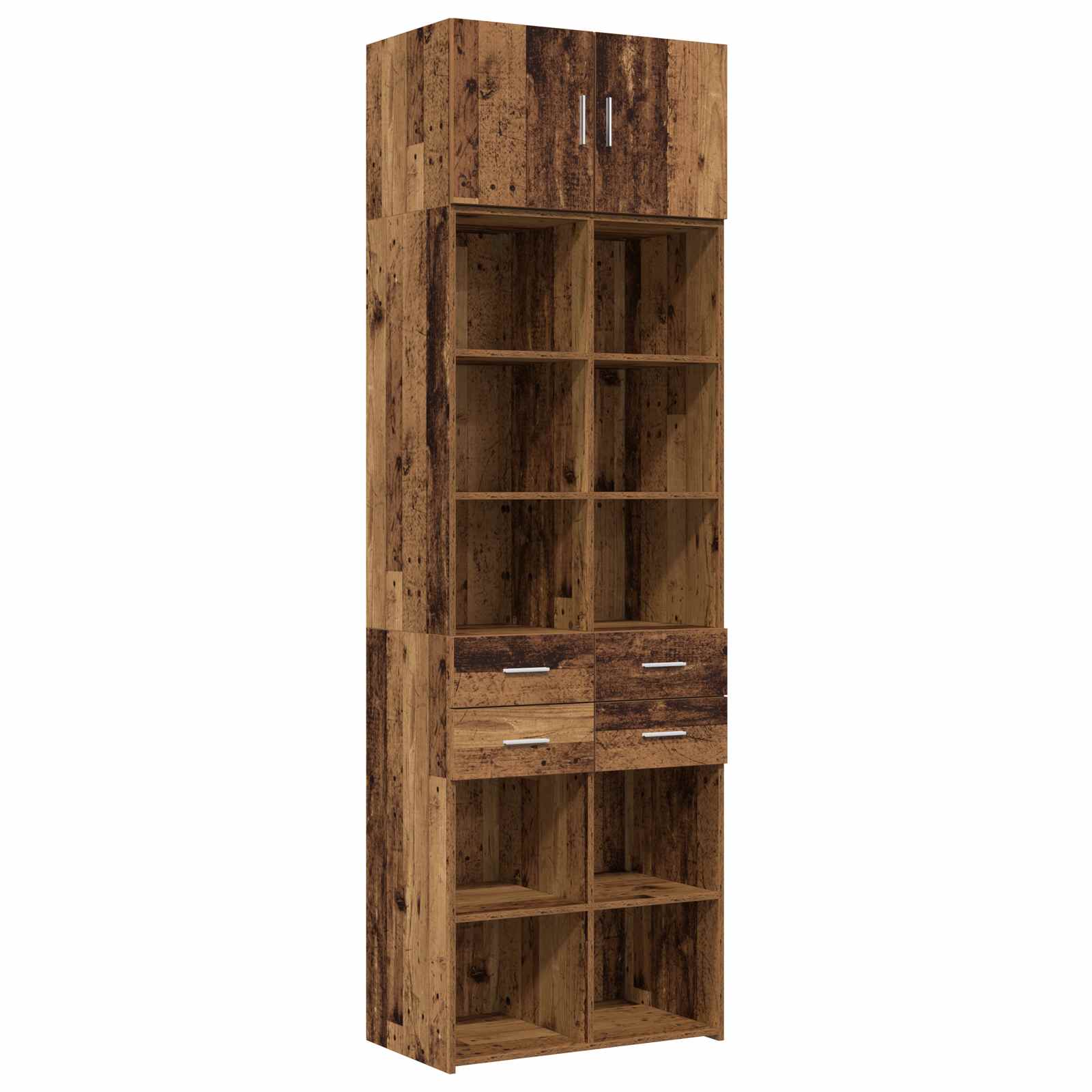 Cabinet de rangement avec étagères Bois ancien - XIOS