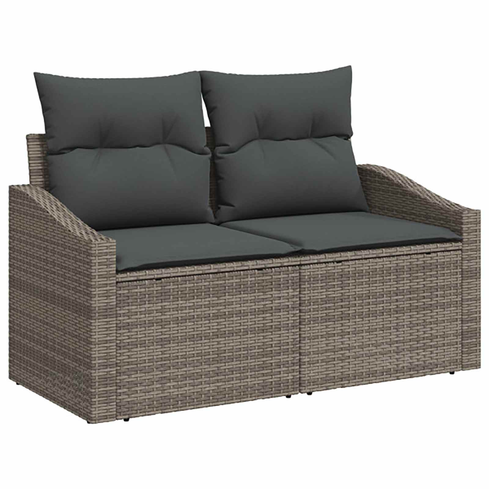 Ensemble de Canapés 7 pcs Gris et Gris foncé