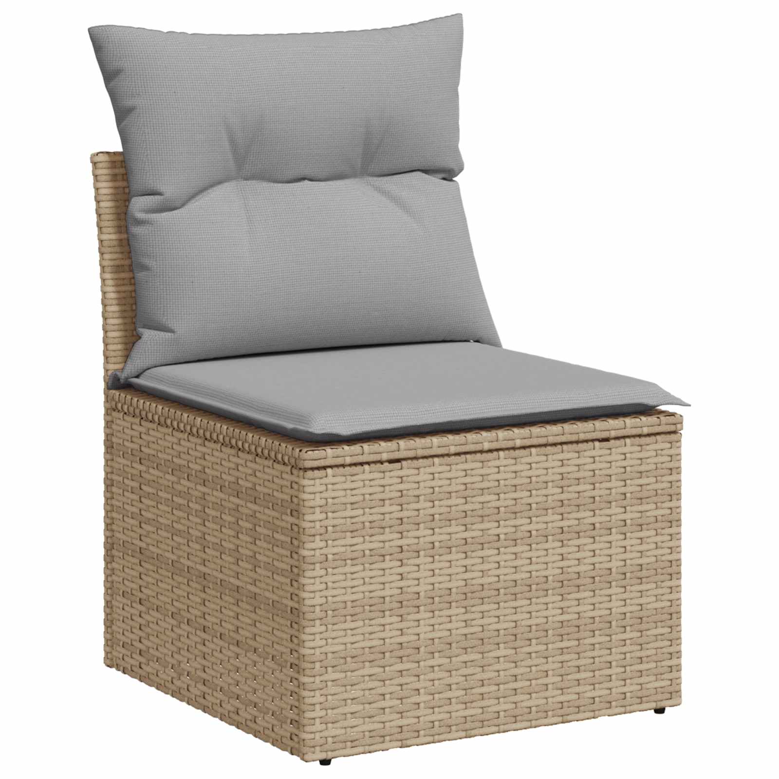 Ensemble de Canapés 7 pcs Beige et Gris clair