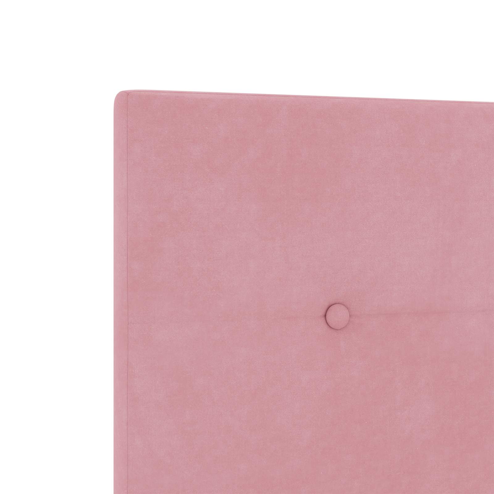 Lit boxspring avec matelas Rose 100 x 200 cm Velours