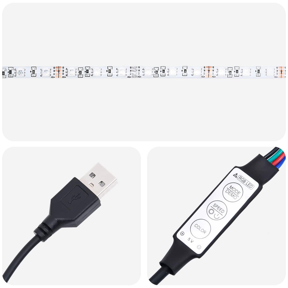 Lit boxspring LED avec matelas Gris foncé 90 x 200 cm Tissu - XIOS