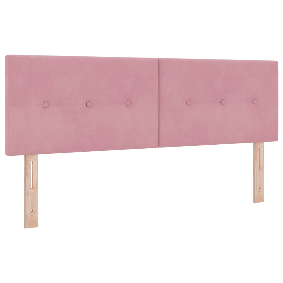 Lit coffre avec matelas et LED Rose 140 x 190 cm Velours - XIOS