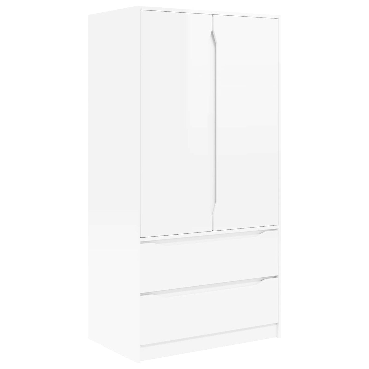 Armoire Blanc Brillant 79,5 x 49 x 156 cm Bois d’ingénierie - XIOS