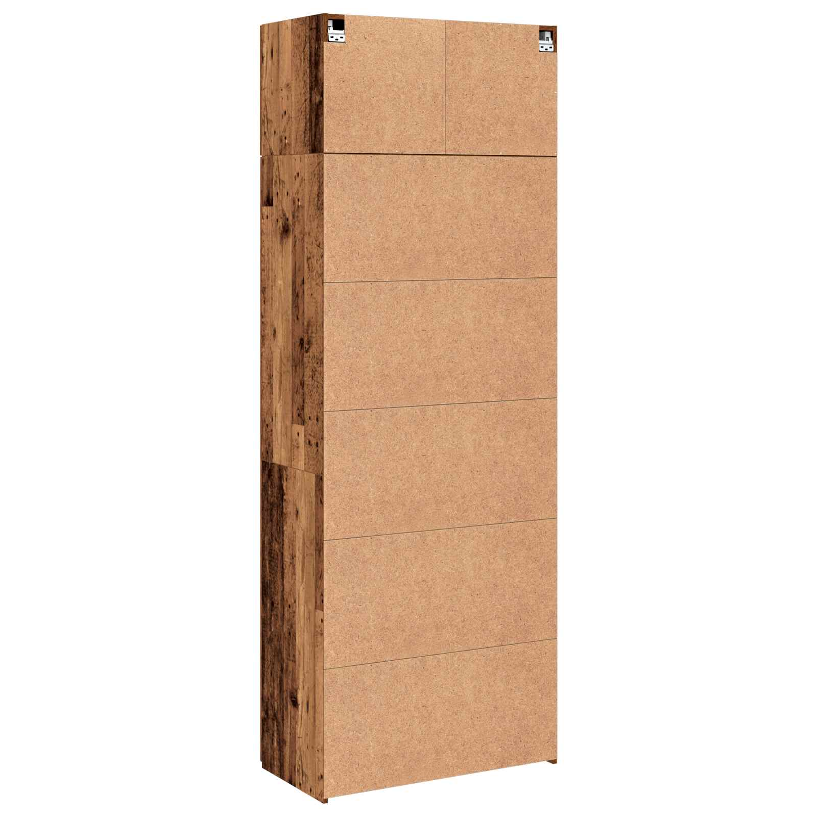 Armoire de rangement 2 pc Bois ancien 80 x 42,5 x 225 cm - XIOS
