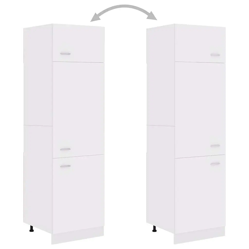 Armoire réfrigérée ’Lyon’ Blanc 60 x 57 x 207 cm Bois d’ingénierie - XIOS