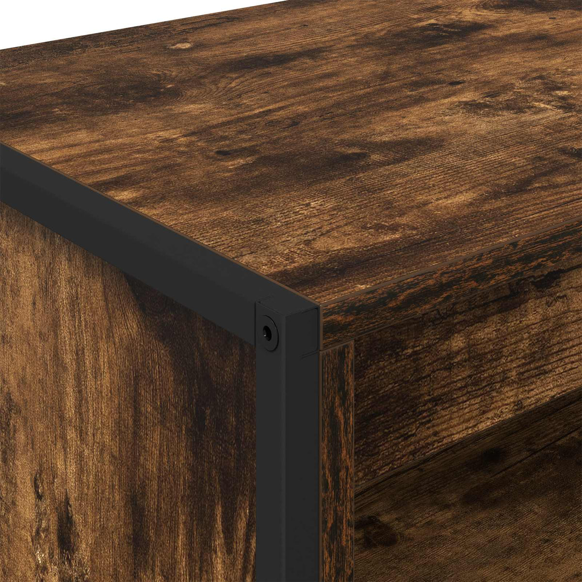 Armoires Hautes Chêne Fumé 79 x 36 x 200 cm Bois d'ingénierie - XIOS