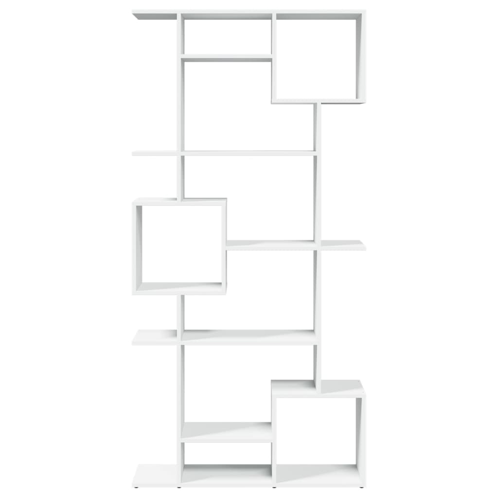 Bibliothèque blanc 92x29x188 cm bois d'ingénierie - XIOS
