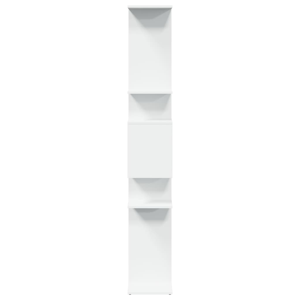 Bibliothèque blanc 92x29x188 cm bois d'ingénierie - XIOS