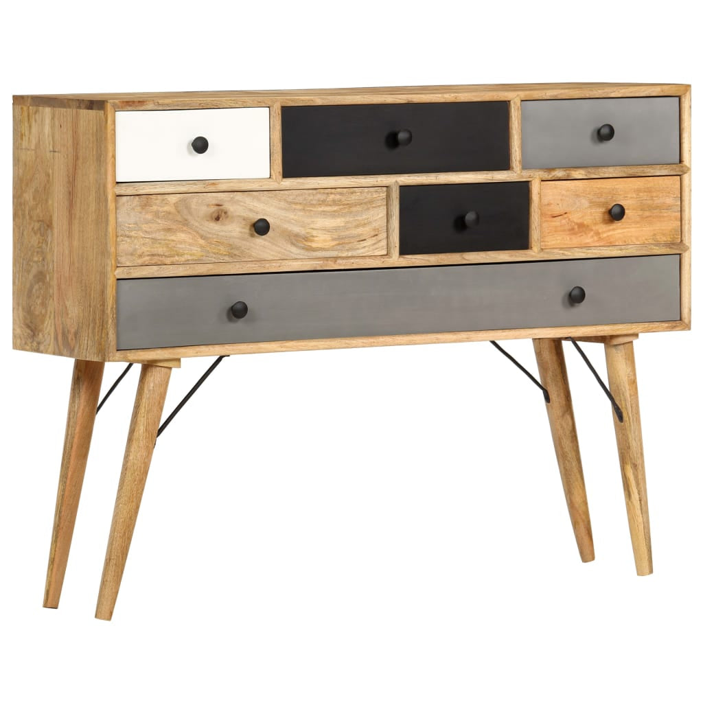 Buffet 110x30x82 cm Bois de manguier massif - XIOS