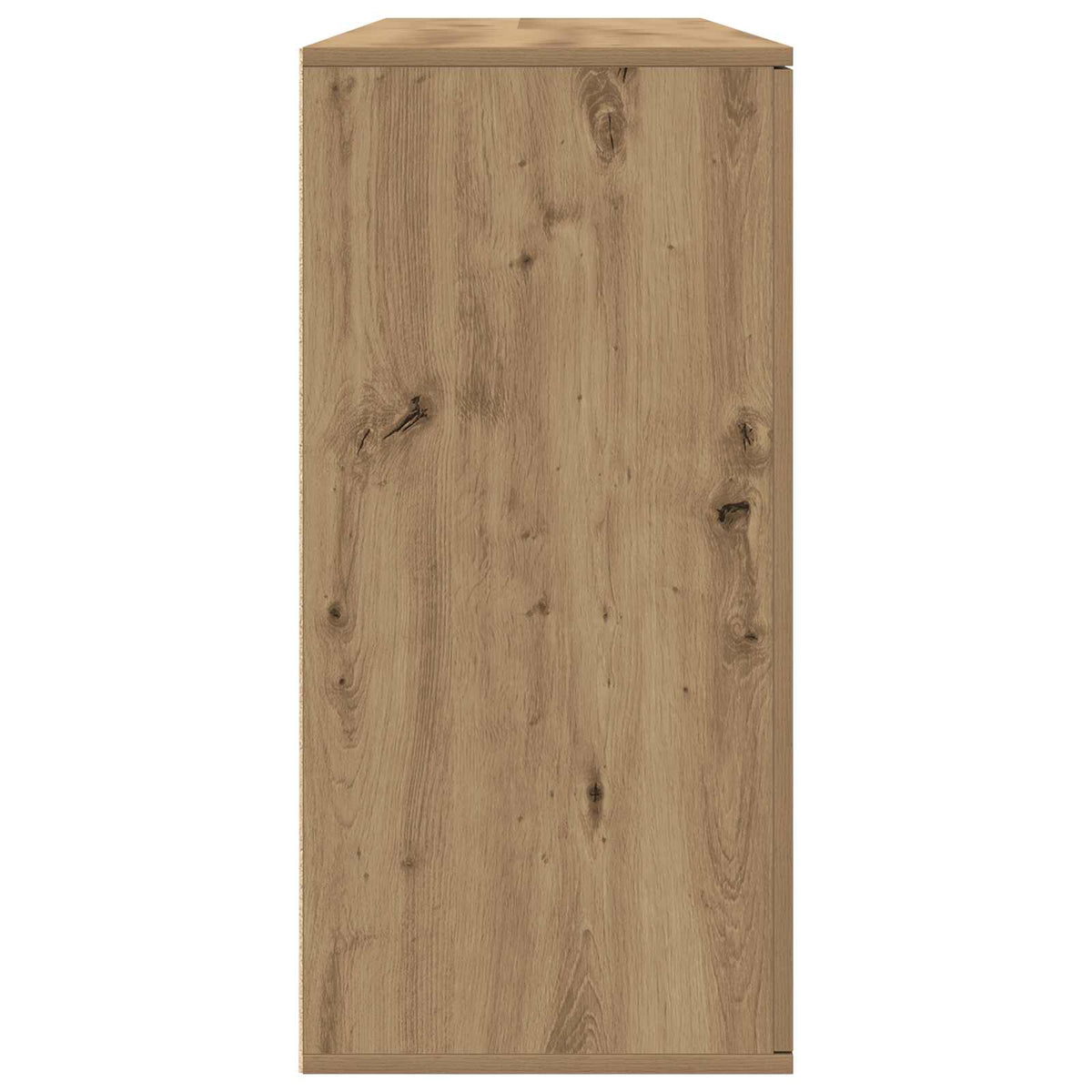 Buffet 2 pc Chêne artisanal 79 x 38 x 80 cm Bois d'ingénierie - XIOS