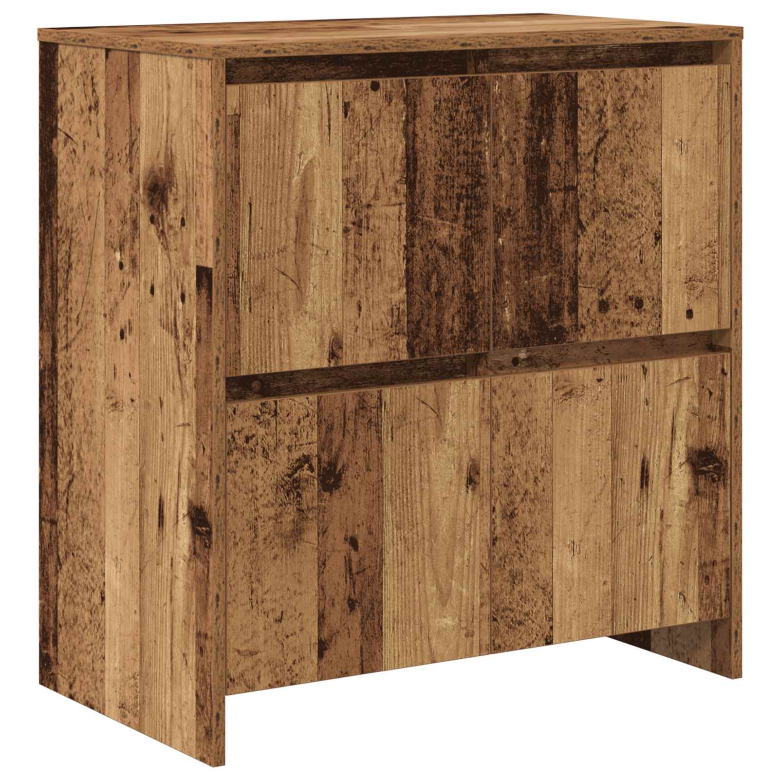 Buffet 3 pc Bois ancien 70 x 41 x 75 cm Bois d'ingénierie - XIOS