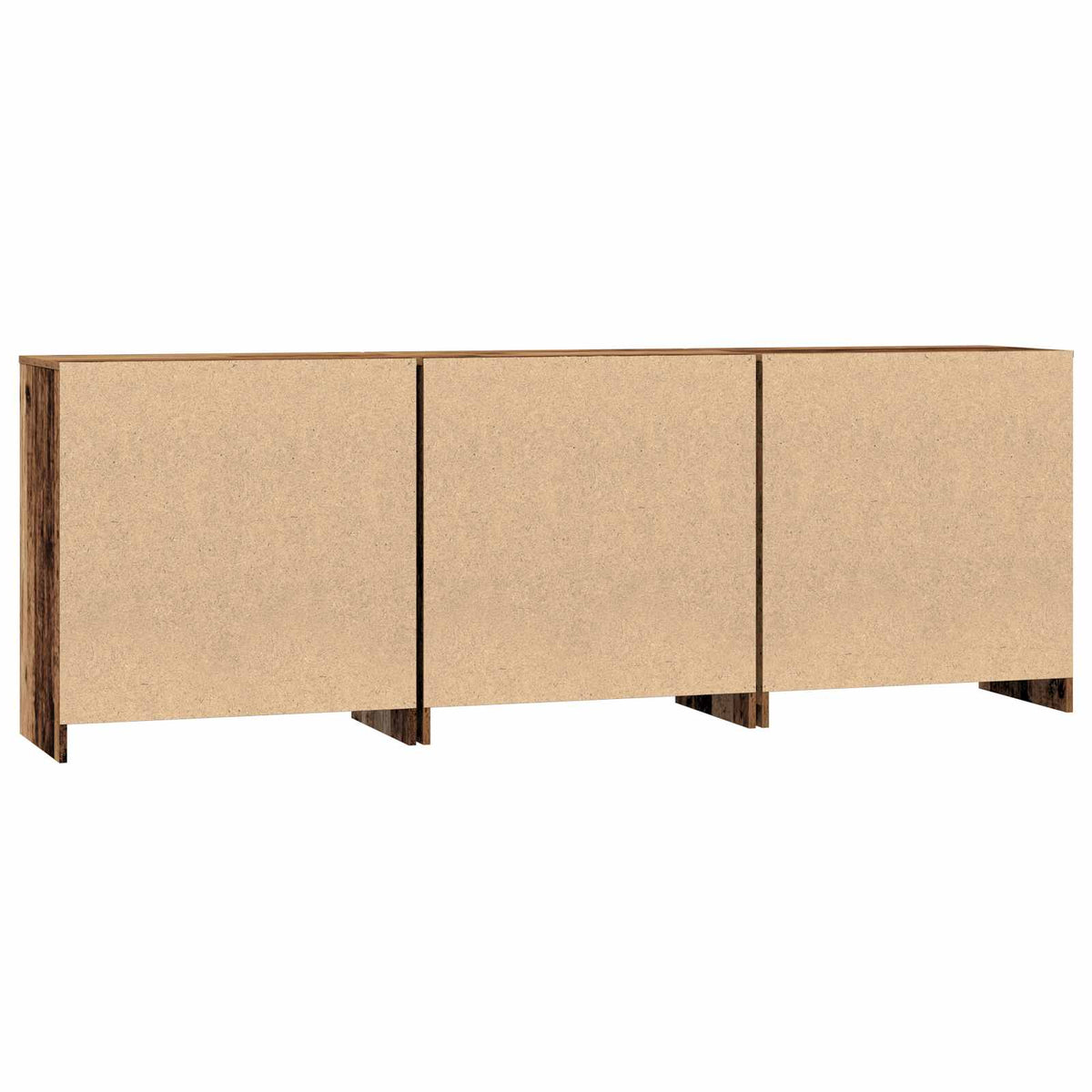 Buffet 3 pc Bois ancien 70 x 41 x 75 cm Bois d'ingénierie - XIOS