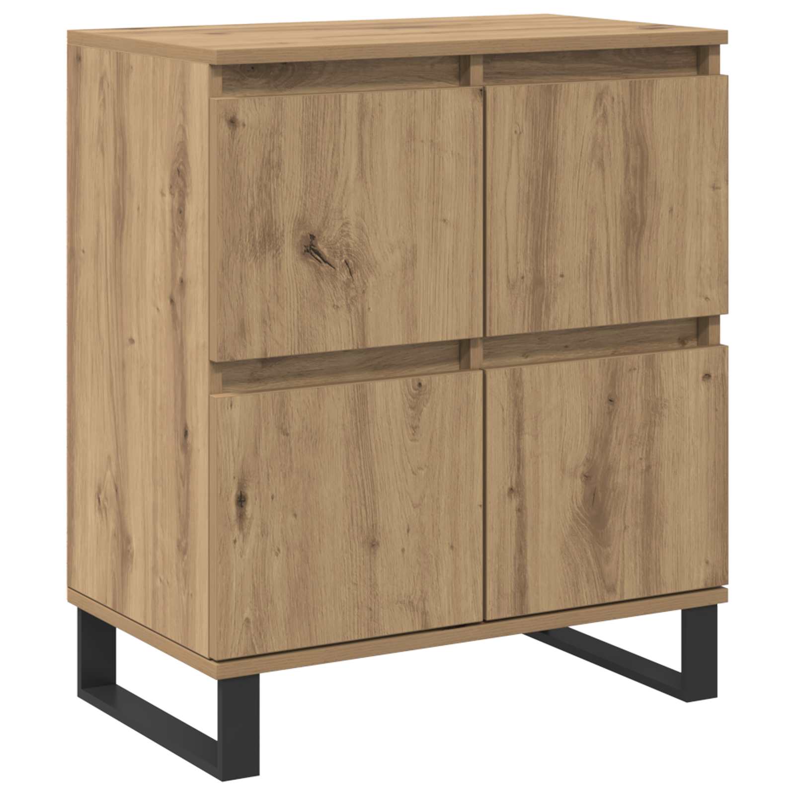 Buffet 3 pc Chêne artisanal 60 x 35 x 70 cm - XIOS