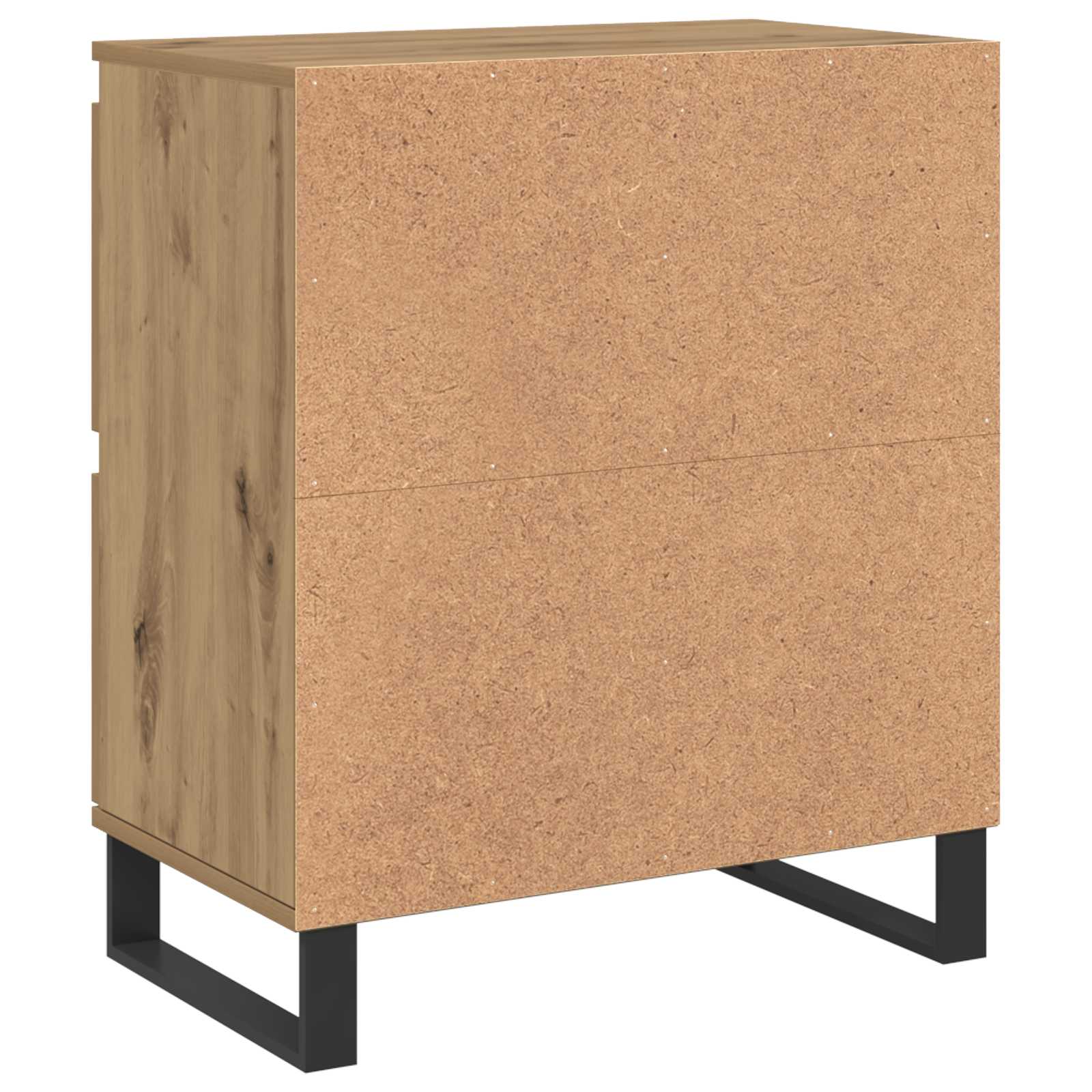 Buffet 3 pc Chêne artisanal 60 x 35 x 70 cm - XIOS