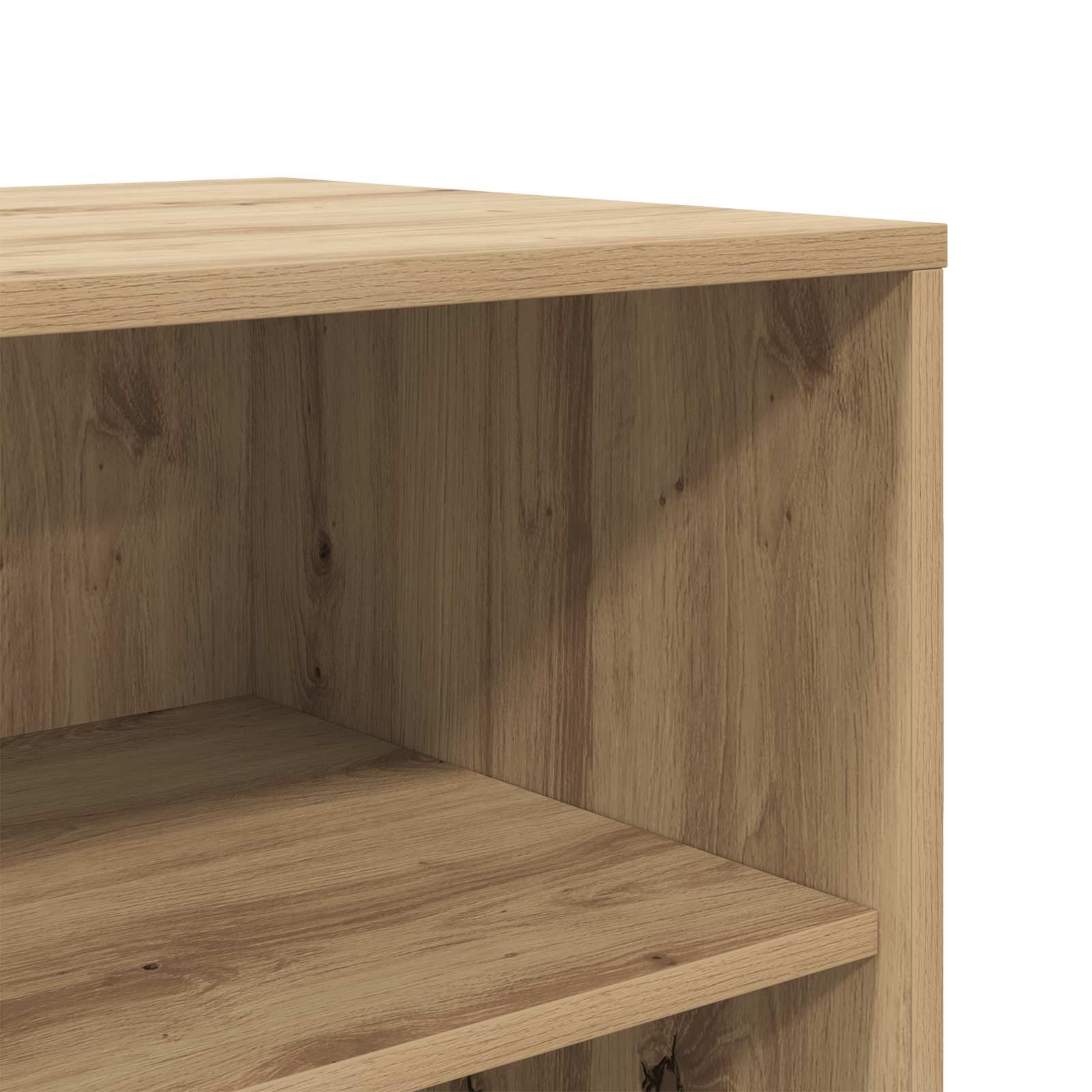 Buffet 3 pc Chêne artisanal 70 x 41 x 75 cm Bois d'ingénierie - XIOS