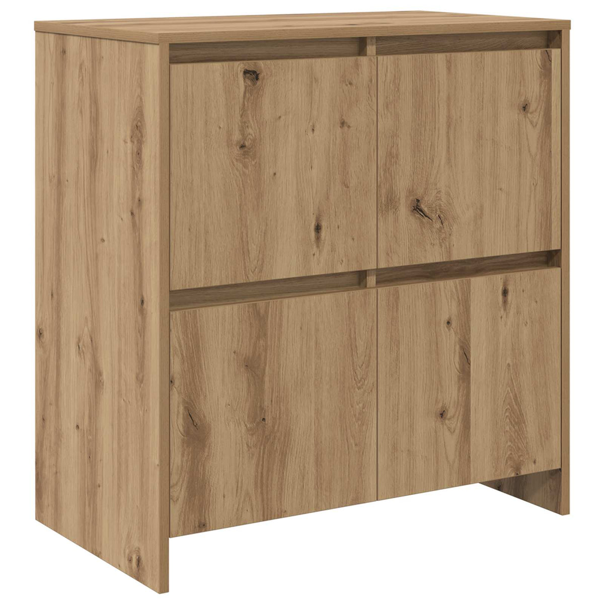 Buffet 3 pc Chêne artisanal 70 x 41 x 75 cm Bois d'ingénierie - XIOS