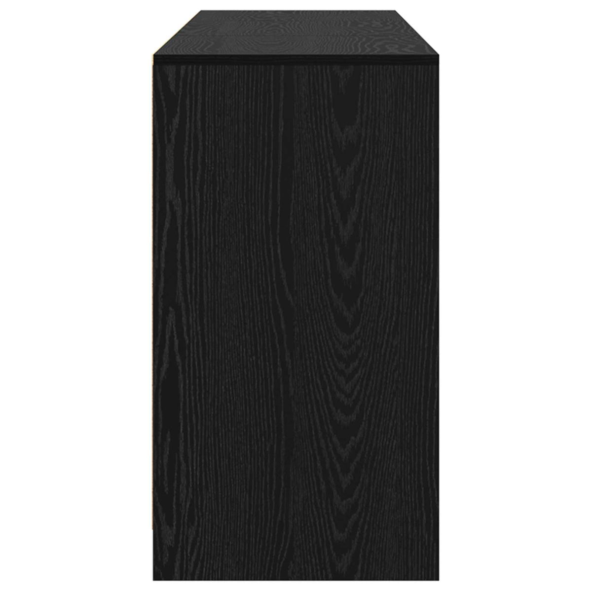 Buffet 3 pc Chêne noir 70 x 41 x 75 cm Bois d'ingénierie - XIOS