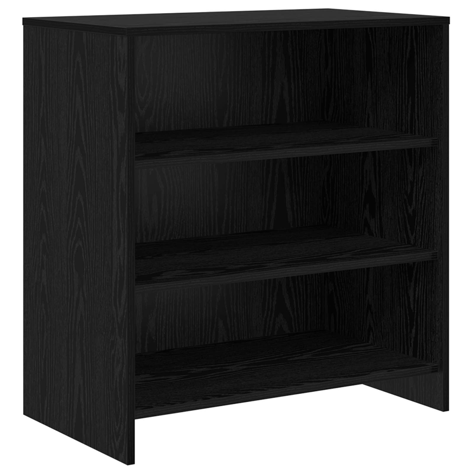 Buffet 3 pc Chêne noir 70 x 41 x 75 cm Bois d'ingénierie - XIOS