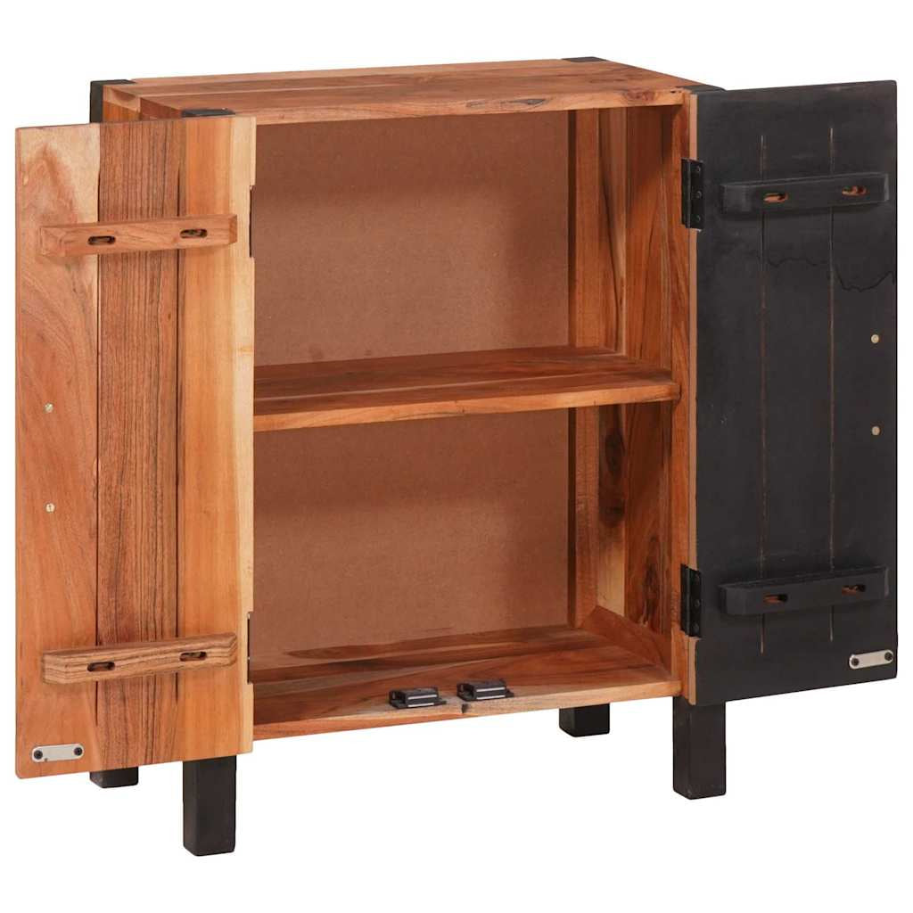 Buffet 3 pc Marron 55 x 30 x 75 cm Bois d’Acacia Massif - XIOS