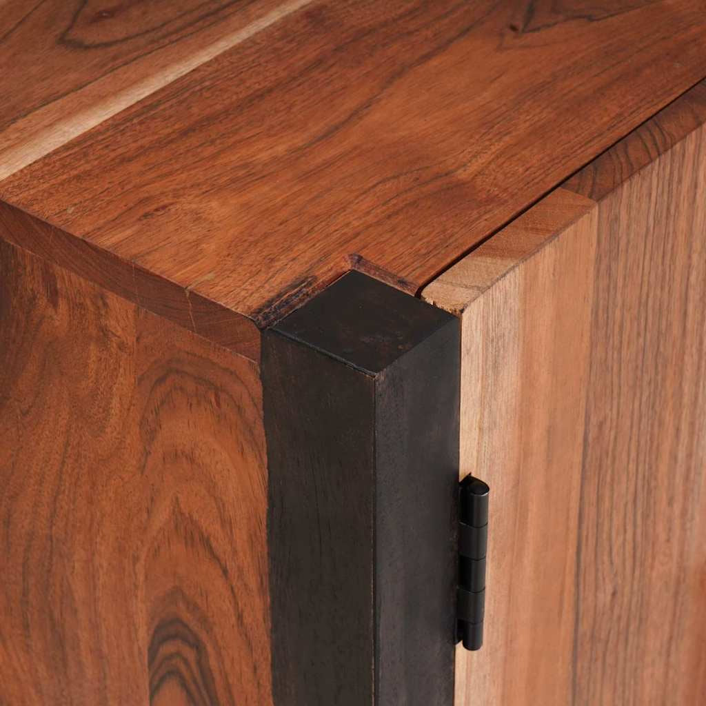 Buffet 3 pc Marron 55 x 30 x 75 cm Bois d’Acacia Massif - XIOS