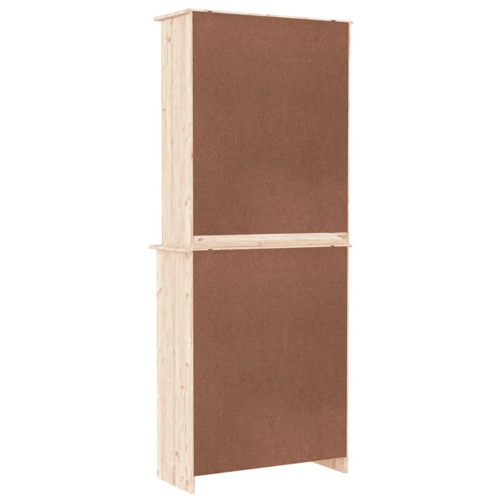 Buffet ALTA 77x35x188 cm bois massif de pin - XIOS
