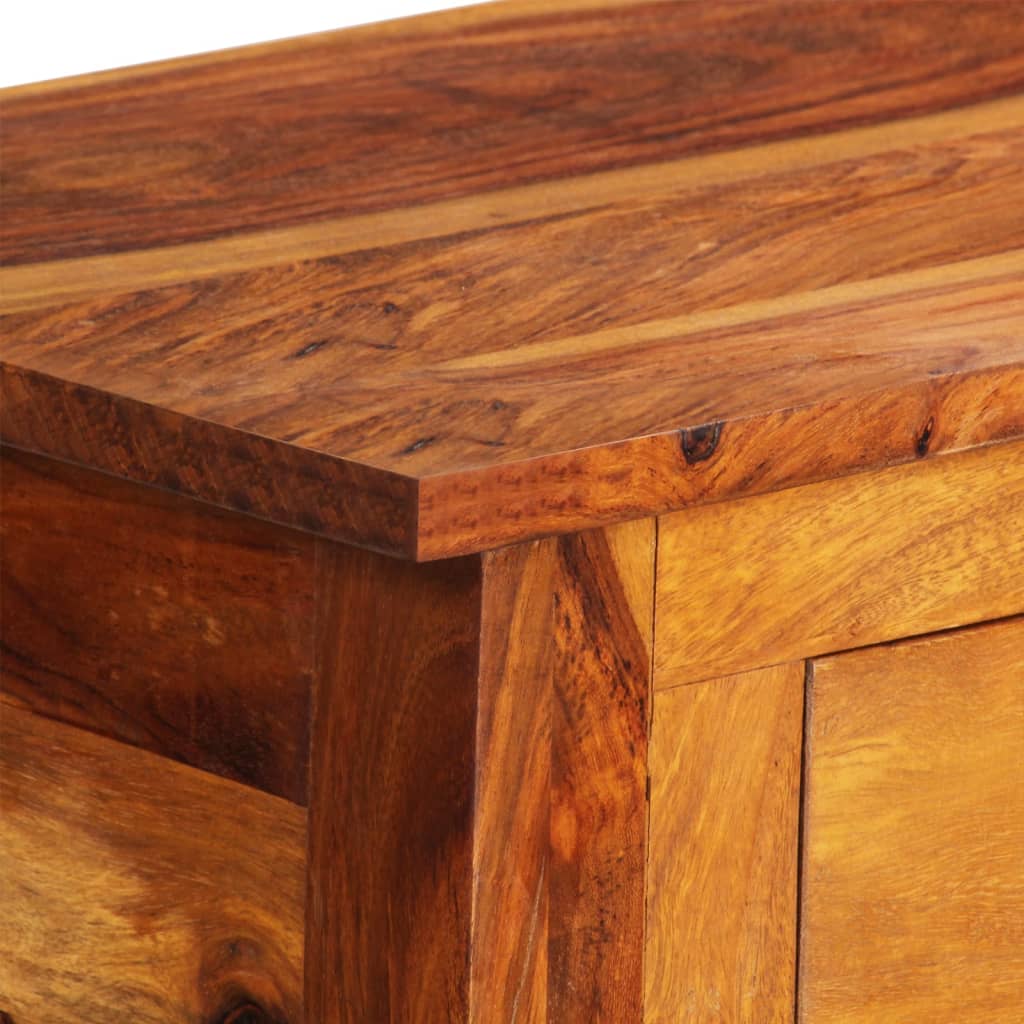Buffet avec 3 tiroirs 110x30x80 cm Bois d'acacia massif - XIOS