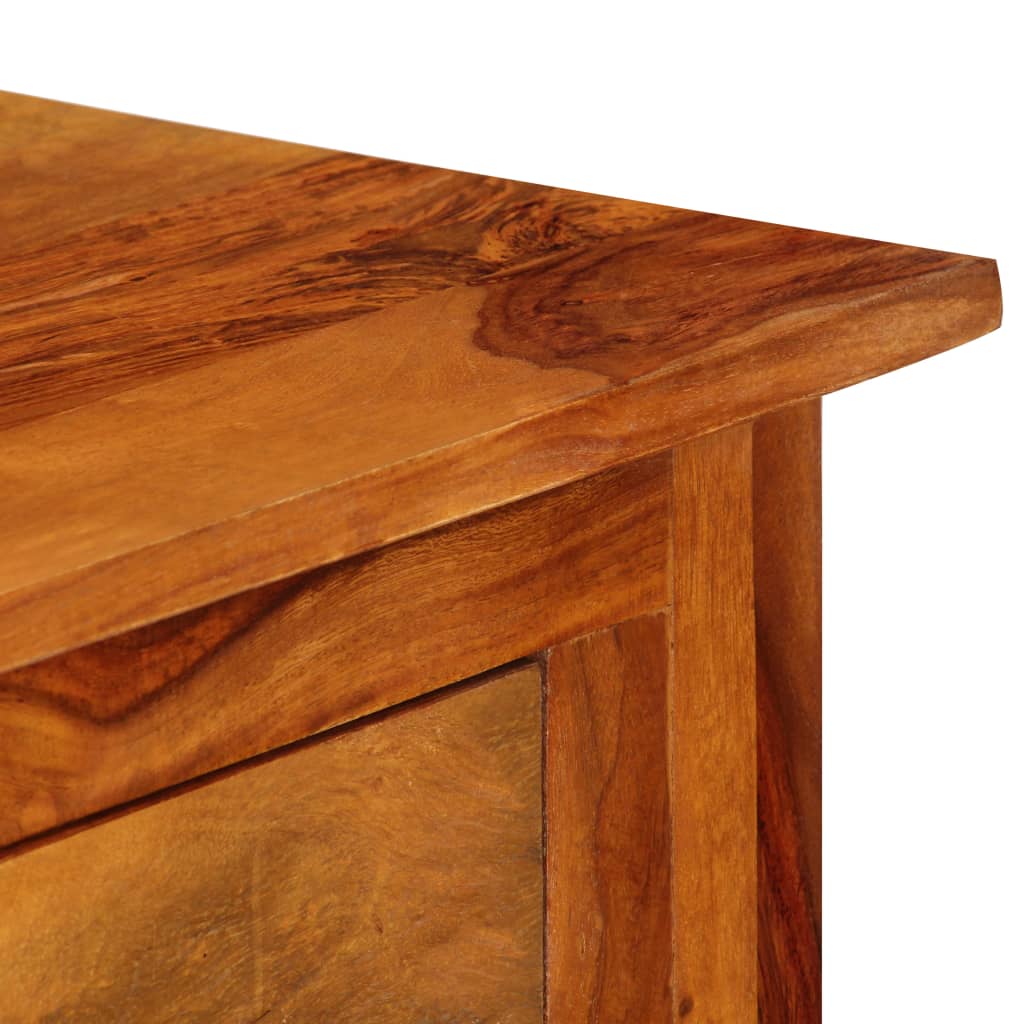 Buffet avec 3 tiroirs 110x30x80 cm Bois d'acacia massif - XIOS