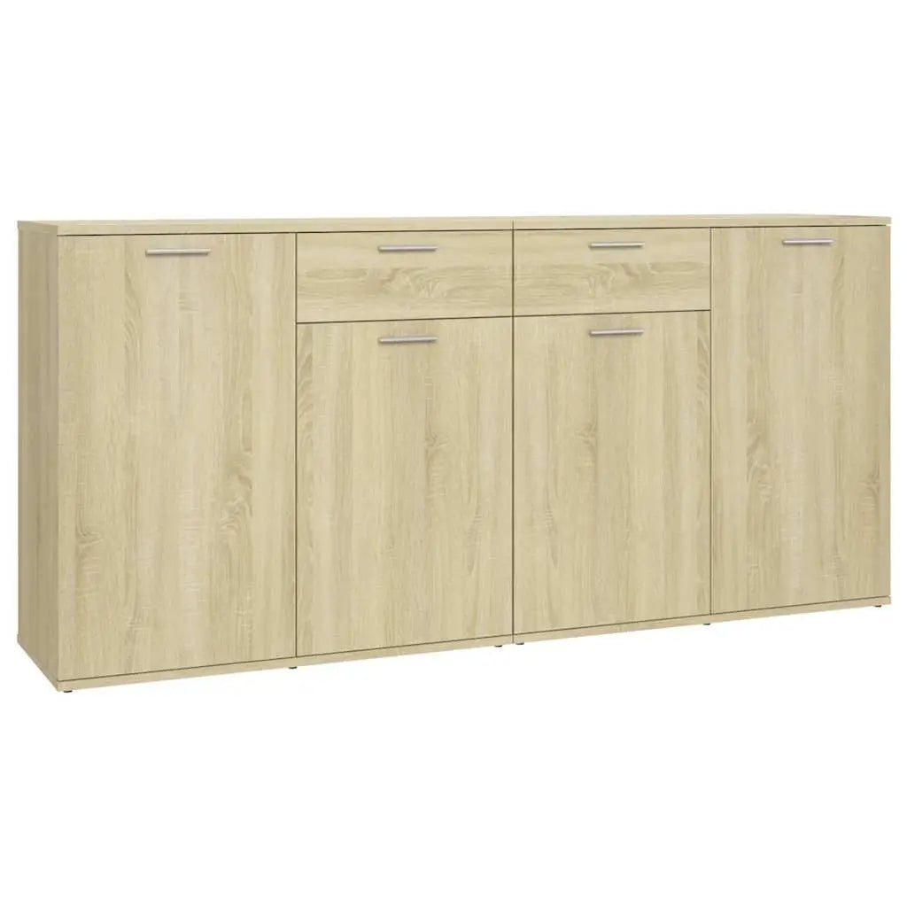 Buffet Chêne sonoma 160x36x75 cm Bois d’ingénierie - XIOS