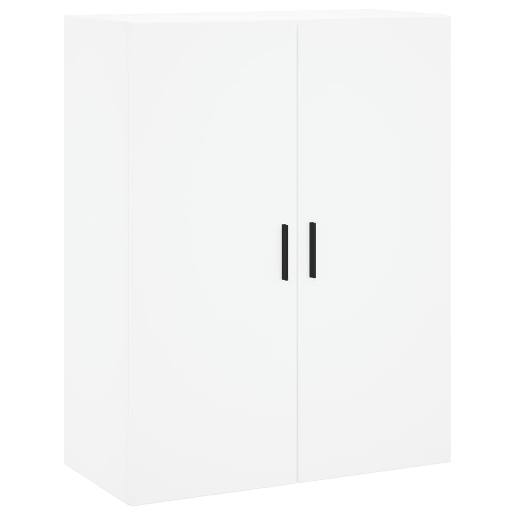 Buffet haut Blanc 69,5x34x180 cm Bois d'ingénierie - XIOS