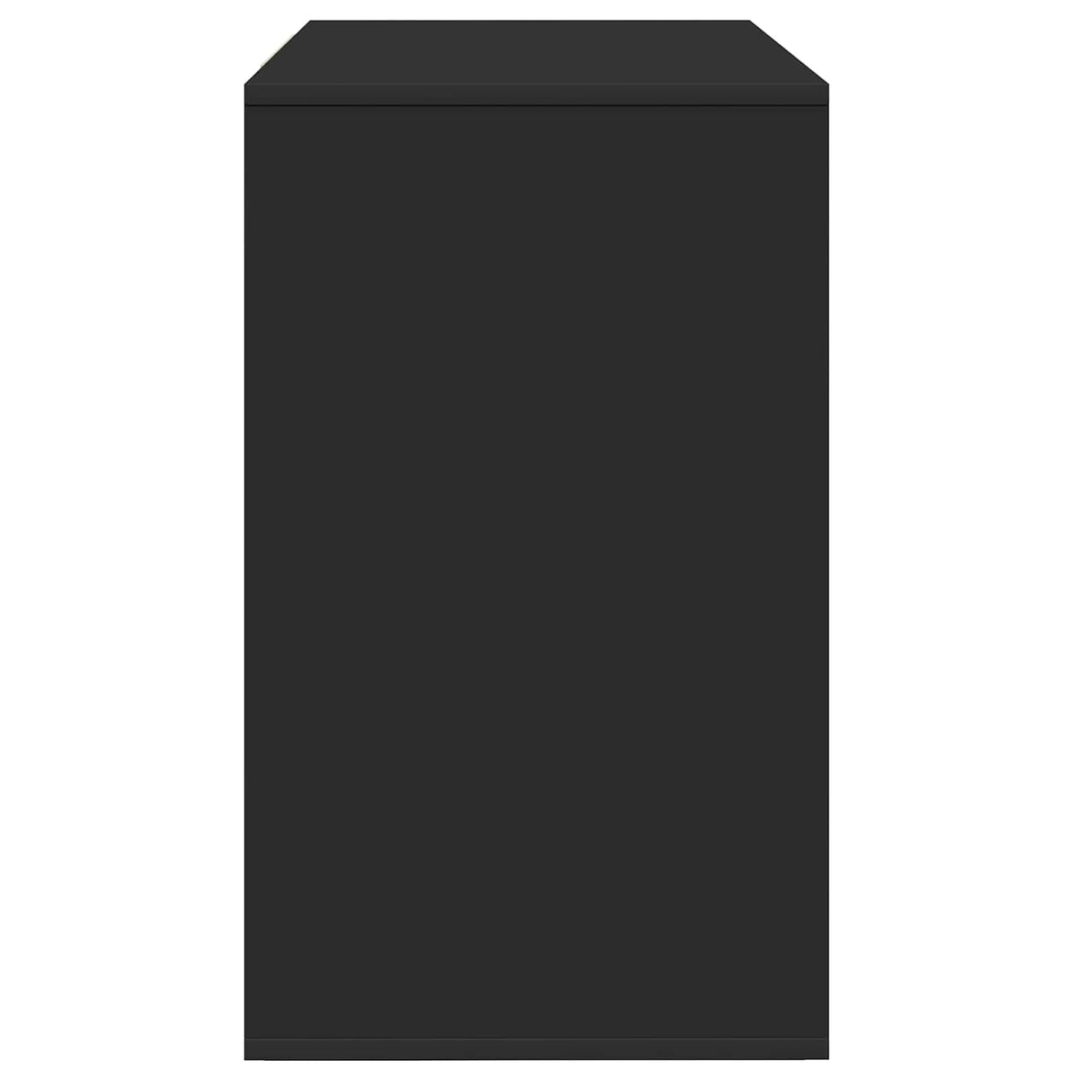 Buffet Noir 120 x 41 x 75 cm Bois d'ingénierie - XIOS