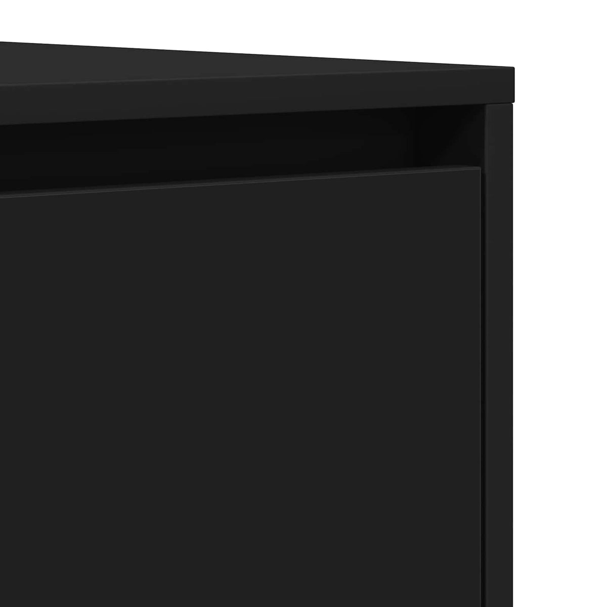 Buffet Noir 120 x 41 x 75 cm Bois d'ingénierie - XIOS