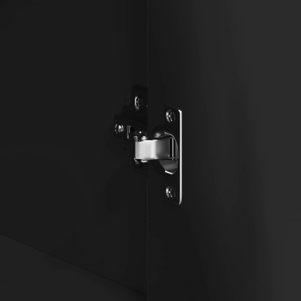 Buffet Noir 120 x 41 x 75 cm Bois d'ingénierie - XIOS