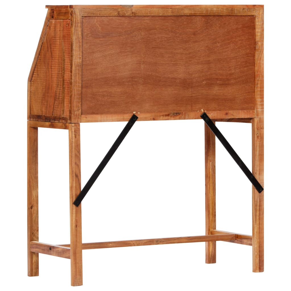 Bureau 90x40x107 cm Bois d’acacia massif - XIOS