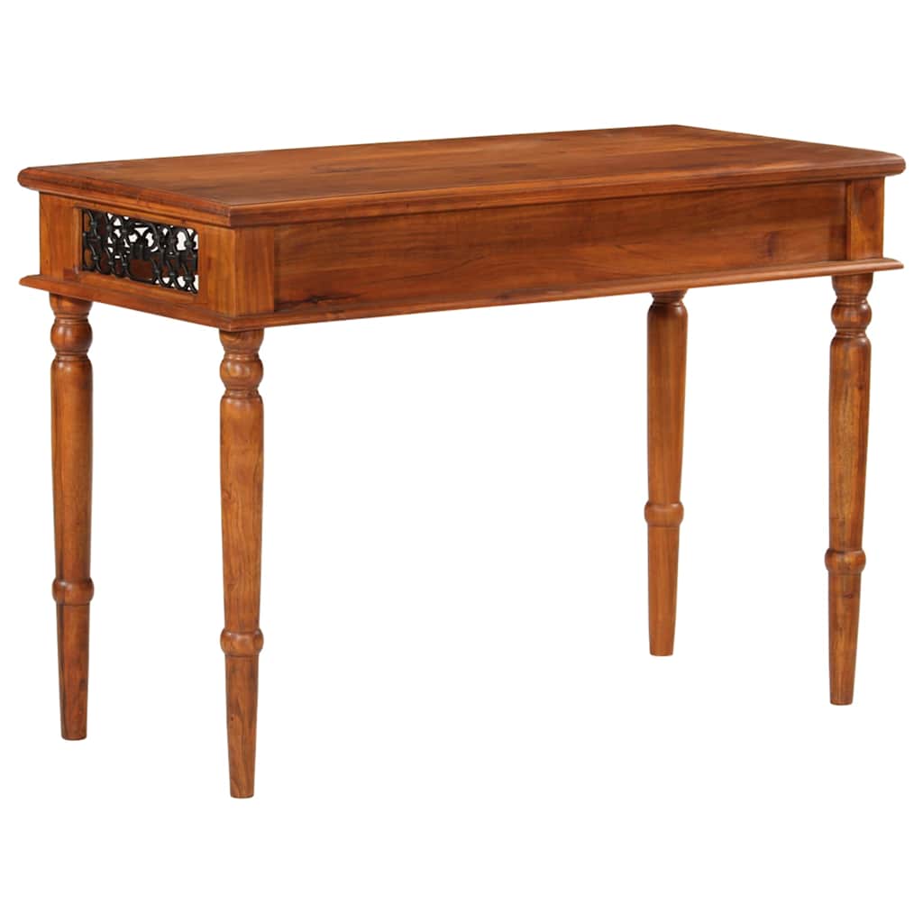 Bureau avec tiroir 110x50x76 cm bois d'acacia solide - XIOS