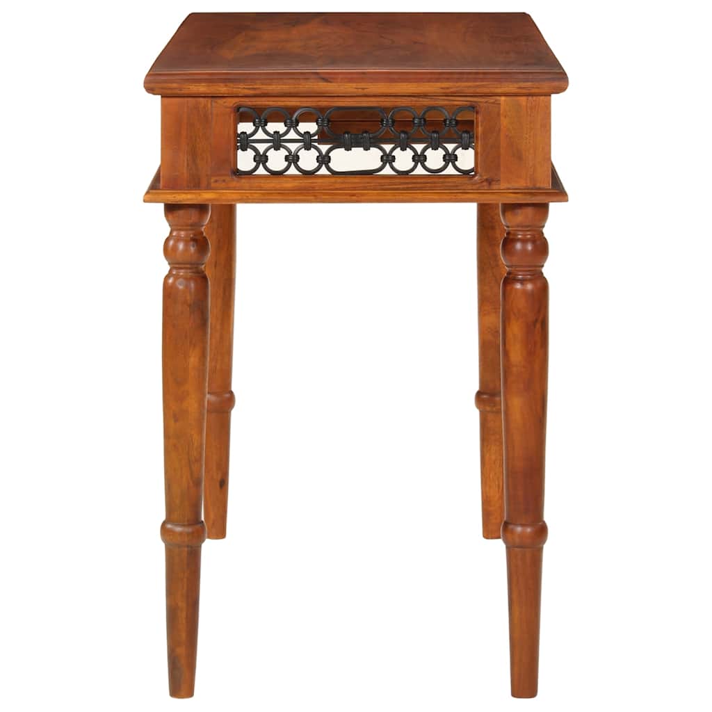 Bureau avec tiroir 110x50x76 cm bois d'acacia solide - XIOS