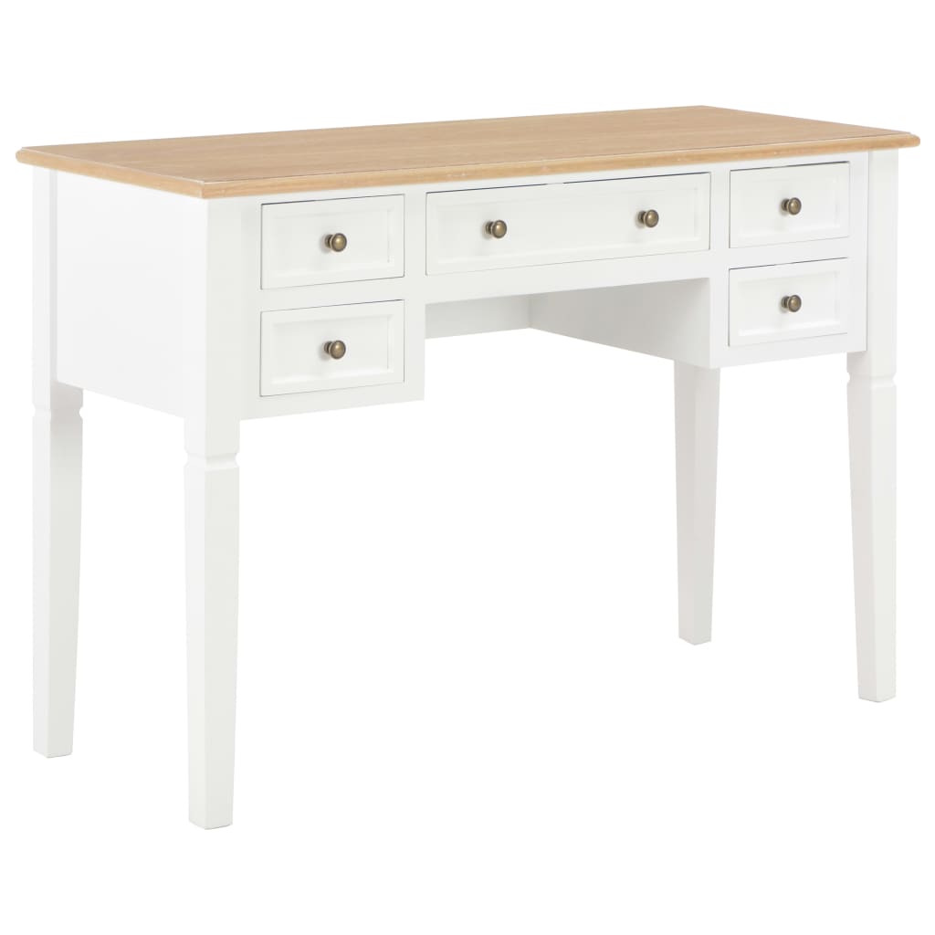 Bureau Blanc 109,5 x 45 x 77,5 cm Bois - XIOS