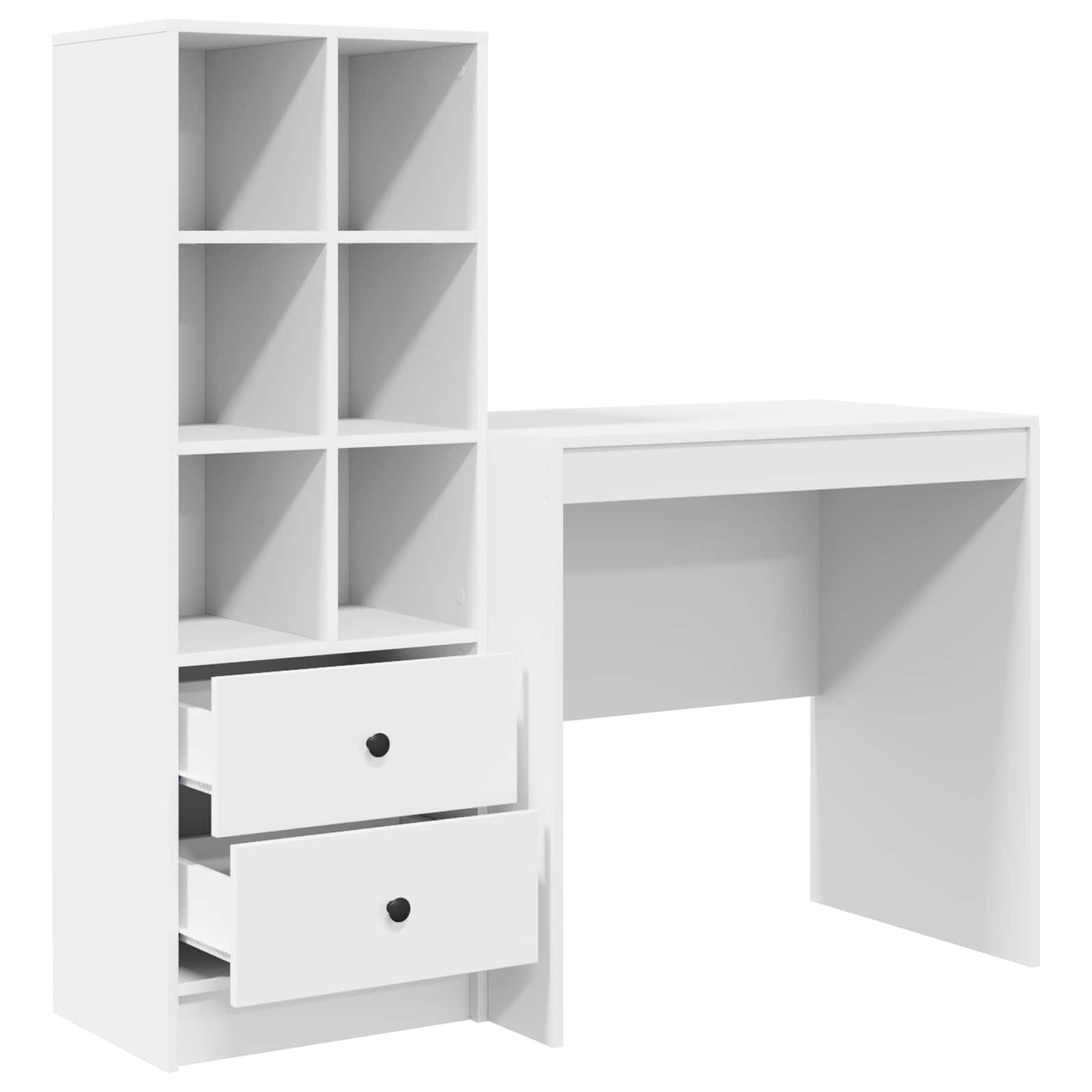 Bureau Blanc 125,5 x 50 x 127 cm 2 pc - XIOS