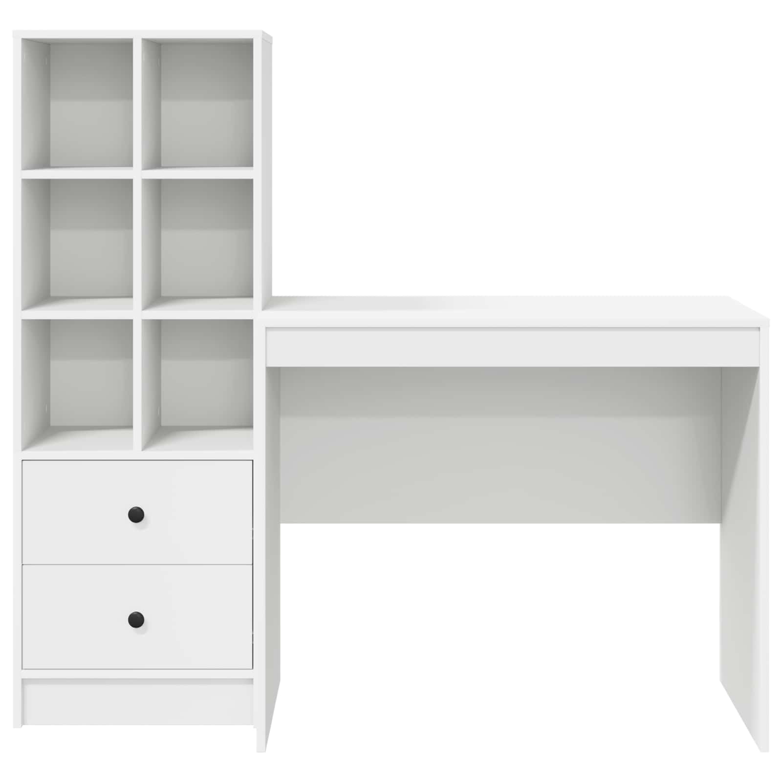 Bureau Blanc 135,5 x 50 x 127 cm 2 pc - XIOS