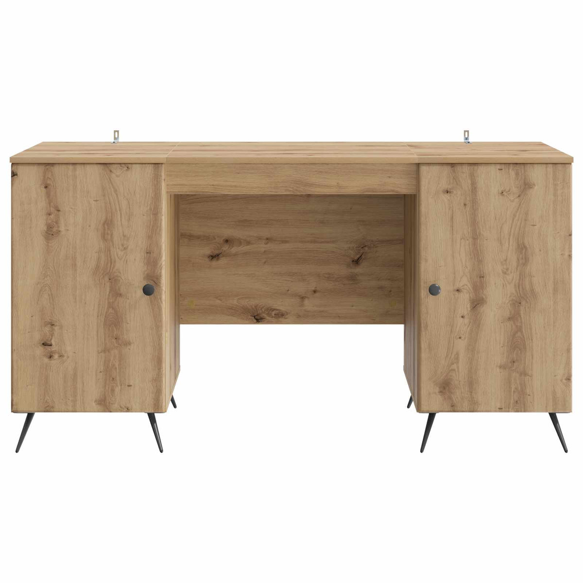 Bureau Chêne artisanal Bois d'ingénierie 142,5 x 50 x 75 cm - XIOS